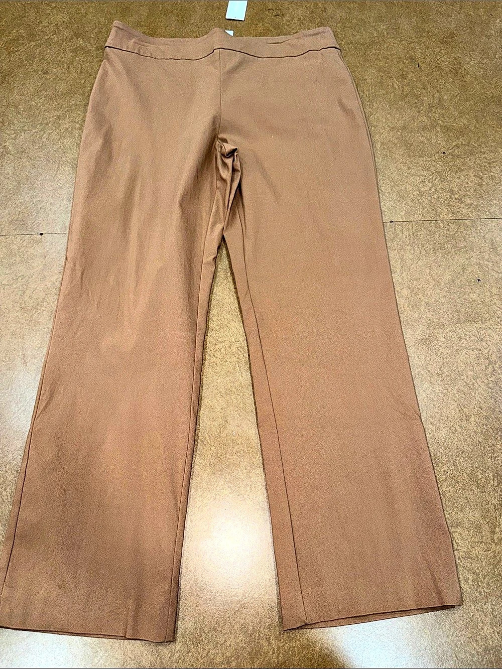 NWT • eric casual Millennium Stretch • Pull-On Pants Brown • XL